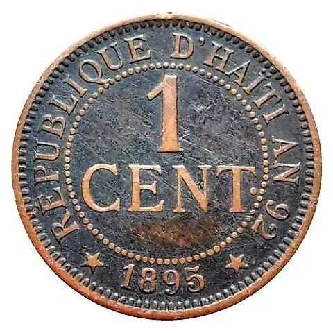 1 Centime 1895 [Haiti] — 1