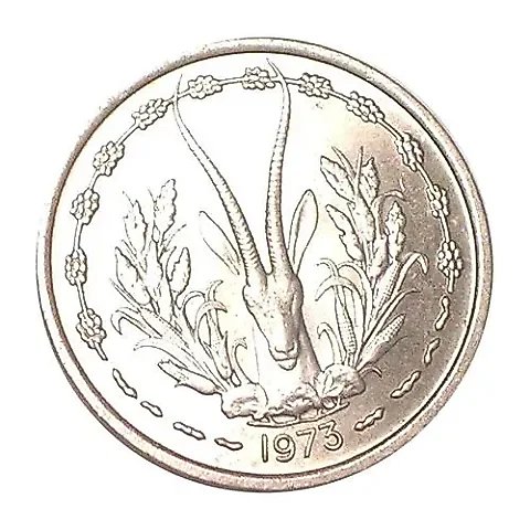1 Franc 1973 [West Africa (BCEAO)] — 1
