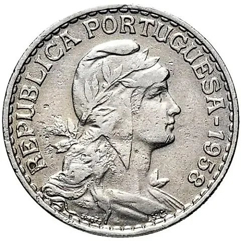 1 Escudo 1958 [Portugal] — 1