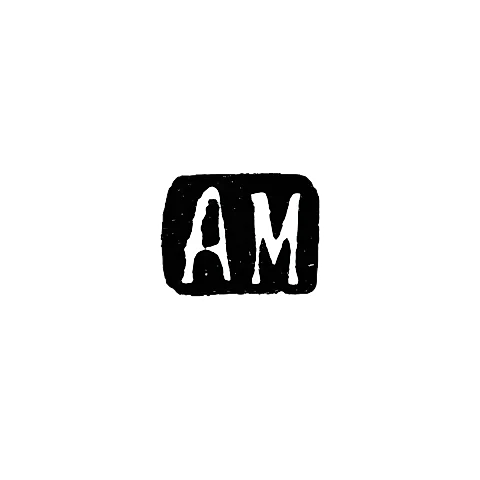 Maker's Mark of Master Matissen Alexander Khristoforovich - Moscow - initials "AM" - 1859-1869