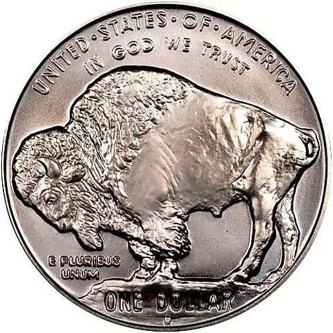 1 Dollar 2001, D, Buffalo [USA] — 1