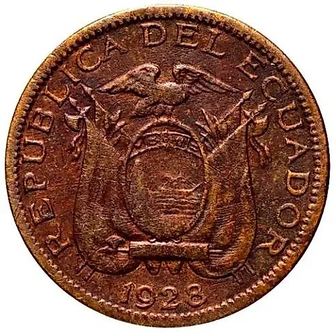 1 Centavo 1928 [Ecuador] — 1