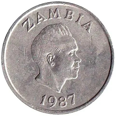 5 Ngwee 1987 [Zambia] — 1