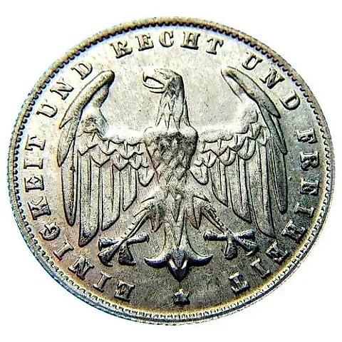 500 марок 1923, D, знак монетного двора "D" — Мюнхен [Германия] — 1