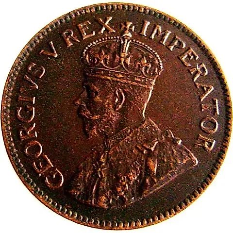 ¼ пенни 1923-1924 [ЮАР] — 1