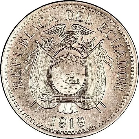 10 Centavos 1919 [Ecuador] — 1