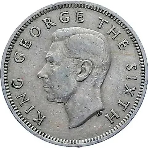 1 шиллинг 1950 [Новая Зеландия] — 1