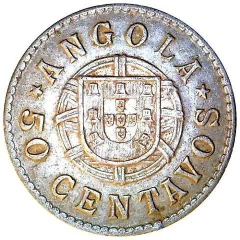50 сентаво 1922 [Ангола] — 2