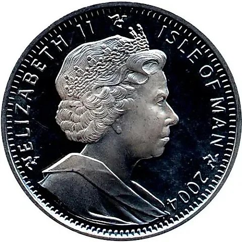 1 крона 2004-2005, Награды - Французский крест [Остров Мэн] — 1