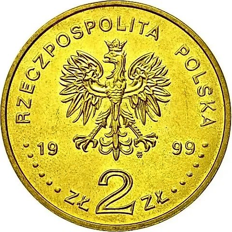 2 злотых 1999, Владислав [Польша] — 1