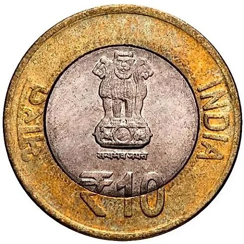 10 Rupees 2015, ♦, Gandhi [India] — 1