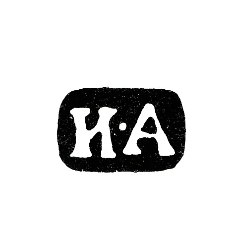 Master's Mark of Arefiev Ivan Petrov - Vologda initials "I-A" - 1782-1794