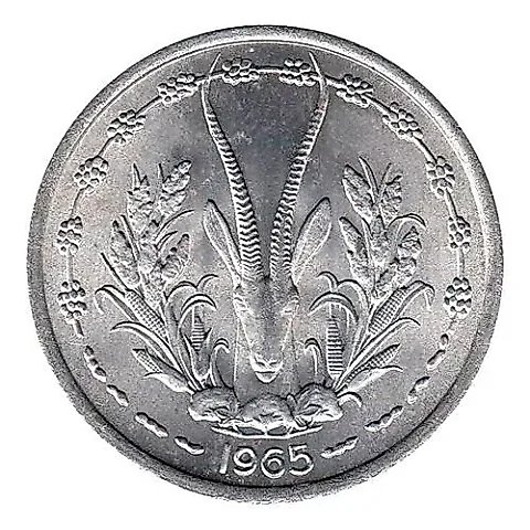 1 Franc 1965 [West Africa (BCEAO)] — 1