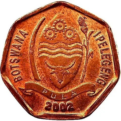 5 Thebe 2002 [Botswana] — 1