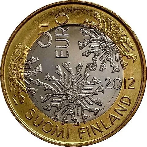 5 евро 2012, Северная природа - Флора [Финляндия] — 1