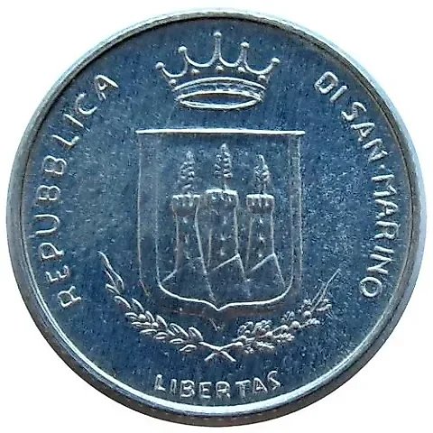 2 Lire 1983, Nuclear Threat [San Marino] — 1