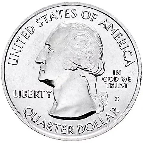 25 Cents 2017, S, Clark [USA] Proof — 1