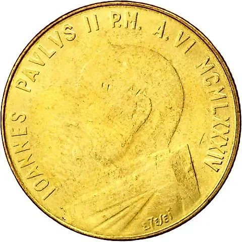 200 Lire 1984, Year of Peace [Vatican] — 1