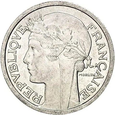 1 франк 1957, без отметки монетного двора [Франция] — 1