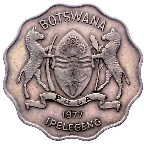 1 Pula 1977 [Botswana] — 1