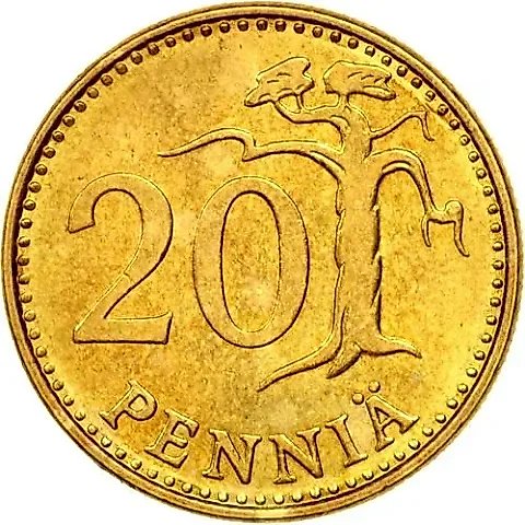 20 Pennia 1978, K [Finland] — 1