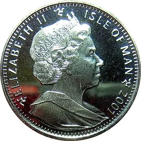 1 крона 2001, Рождение Норберта [Остров Мэн] — 1