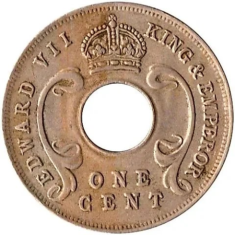 1 цент 1909 [Восточная Африка] — 1