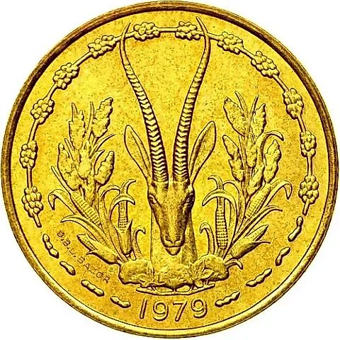 25 франков 1979 [Западная Африка (BCEAO)] — 1