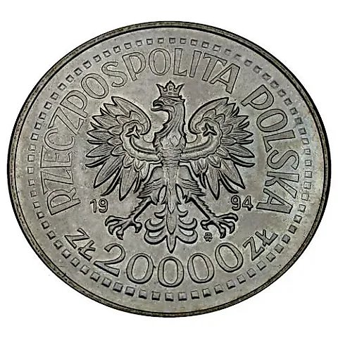 20000 zlotych 1994, Mint Building [Poland] — 1