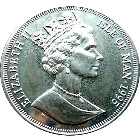 1 Crown 1995, Rudolf Diesel, Diesel Engine [Isle of Man] — 1