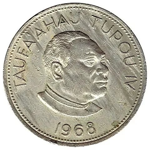 50 сенити 1968 [Тонга] — 1