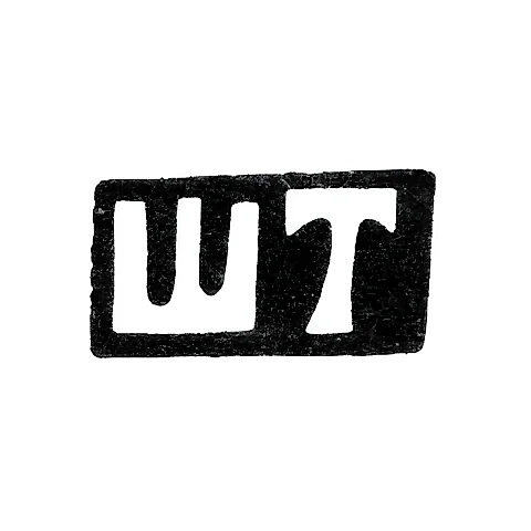 Клеймо мастера Тайк Ш. - Вильно - инициалы "ШТ" - 1850 г.