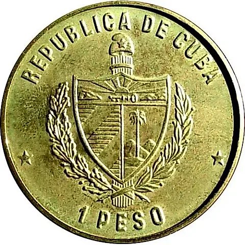 1 песо 1990, Первое путешествие Колумба [Куба] — 1