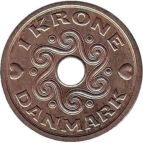 1 Krone 1993 [Denmark] — 1
