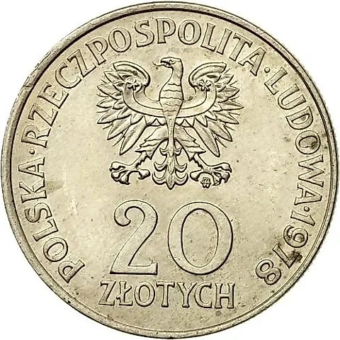 20 злотых 1978, космонавт [Польша] — 1