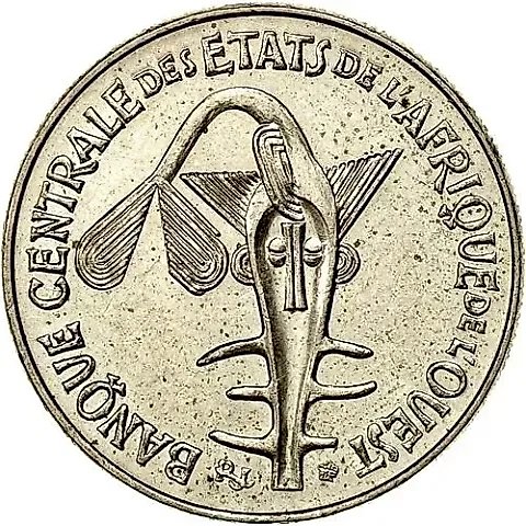 50 Francs 1990 [West Africa (BCEAO)] — 1