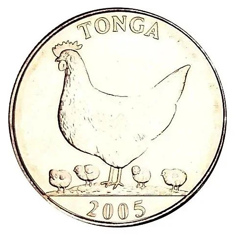 5 Seniti 2005, Magnetic [Tonga] — 1