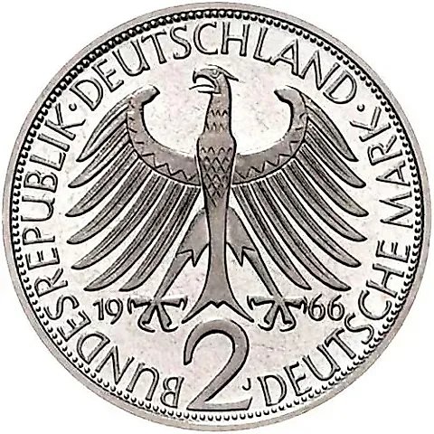 2 Marks 1966, J, Max Planck [Germany] — 1
