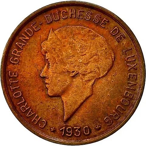 5 Centimes 1930 [Luxembourg] — 1