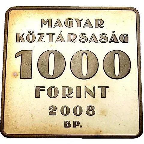 1000 Forint 2008, 115th Anniversary of the Telefon Hírmondó News Service [Hungary] — 1