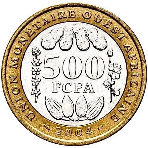 500 франков 2004 [Западная Африка (BCEAO)] — 2