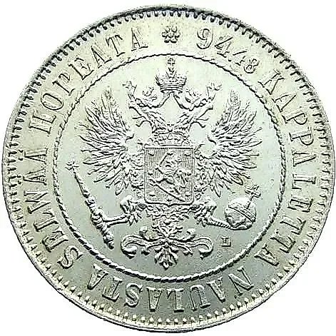 1 марка 1907, L — 2