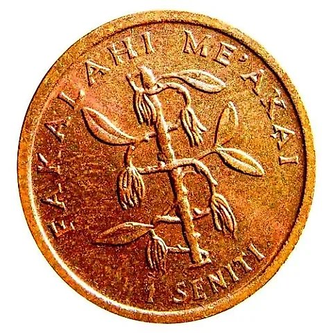1 сенити 1990 [Тонга] — 2