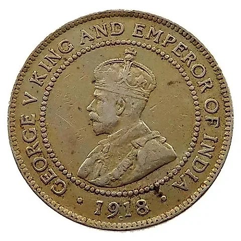 1 пенни 1918 [Ямайка] — 1