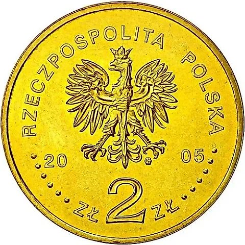 2 Zlotych 2005, Mikołaj Rej [Poland] — 1