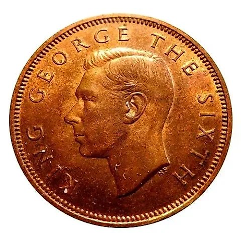 1/2 Penny 1949 [New Zealand] — 1