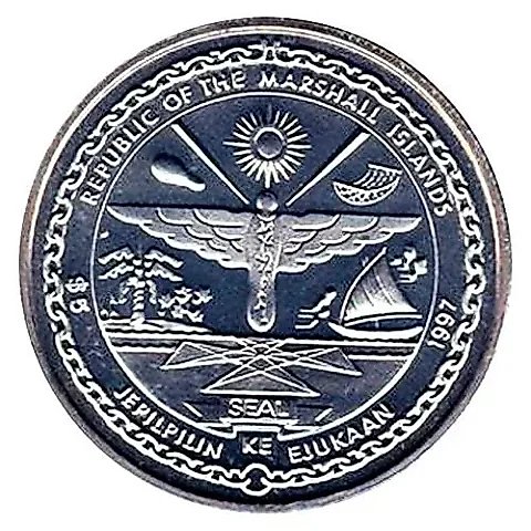 5 долларов 1997, Героям Корейской войны [Маршалловы Острова] — 1