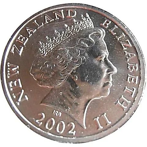 5 Dollars 2002, Hector's Dolphin [New Zealand] — 1