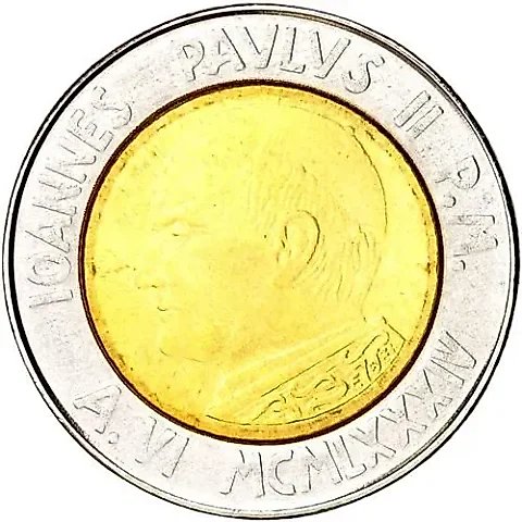 500 Lire 1984, Year of Peace [Vatican] — 1