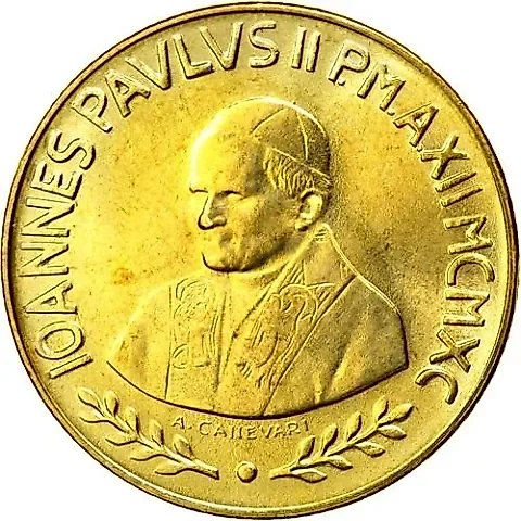 200 Lire 1990, Blessed Virgin [Vatican] — 1